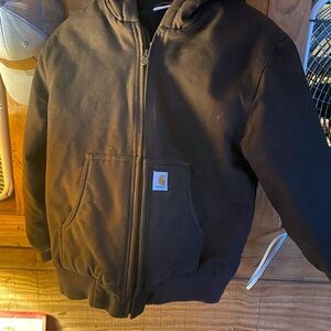 Carhartt Black Sweatshirt with Hood